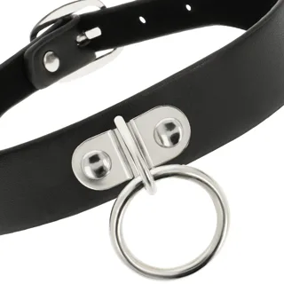 Collier en Cuir Vegan Femme Accessoire Fétiche