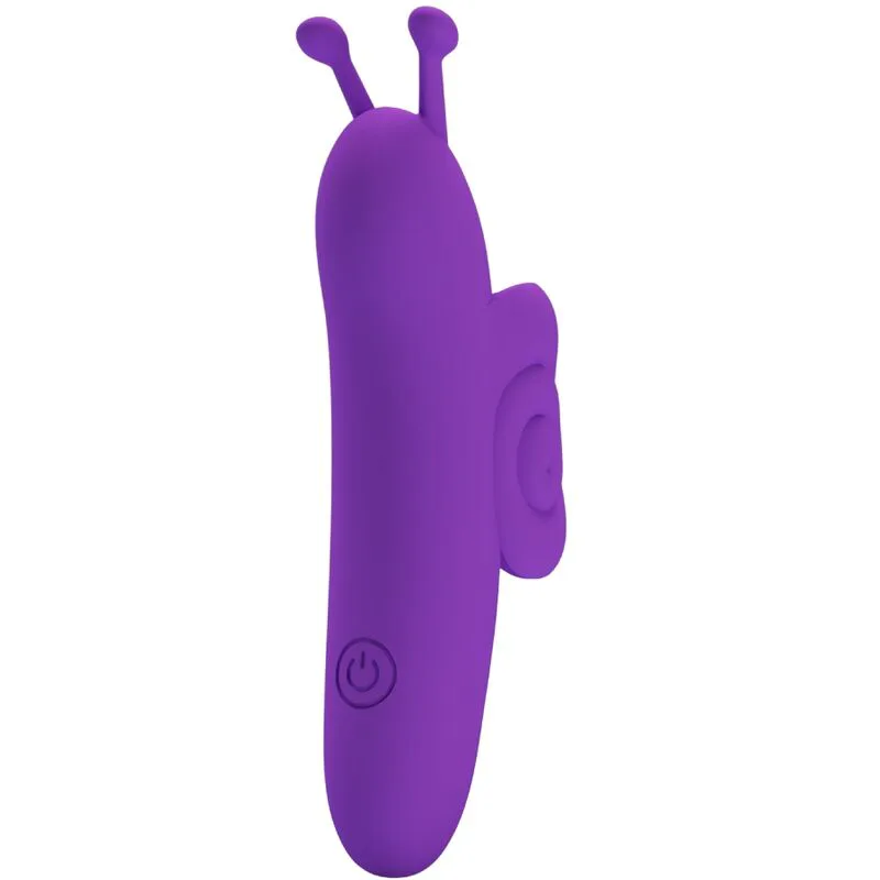 Snail Puissant Stimulateur de Doigts Violet Pretty Love