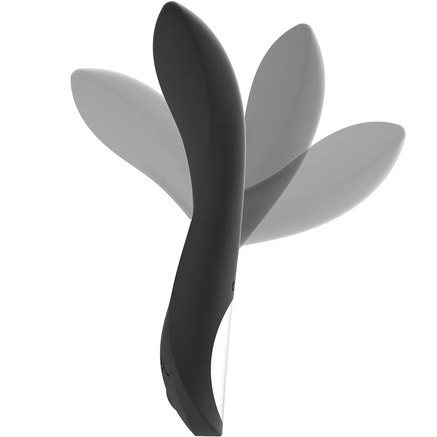 Commande Tactile du Vibromasseur Kean Black&Silver