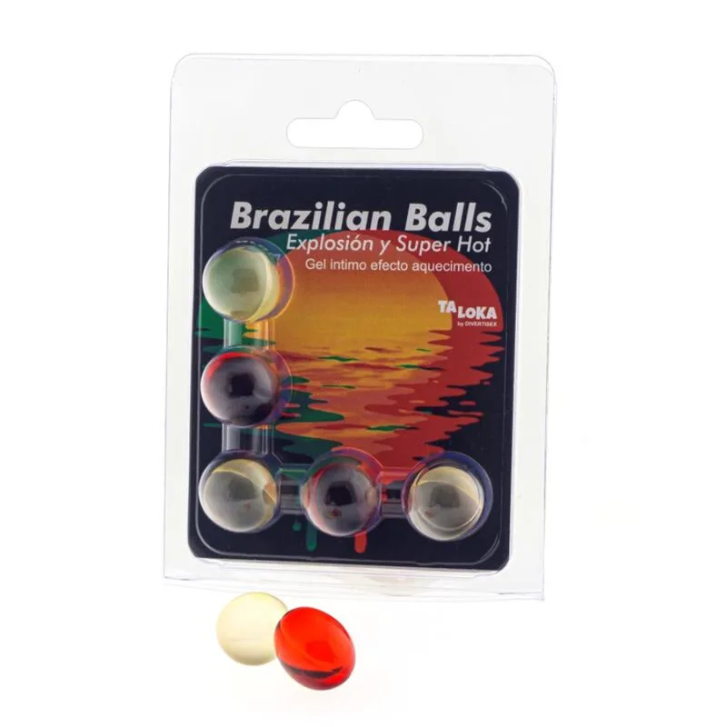 Boules Brésiliennes Gel Excitant Taloka