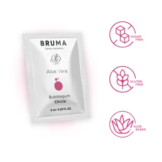 Gel Glissant Aloe Vera Saveur Bubblegum 6 ml Bruma