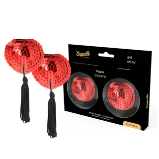 Cache-matin Rouge Coquette Chic Desire rouge lingerie
