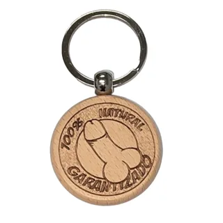 Porte-clés en Bois en Forme de Pénis Diablo Picante jeu coquin