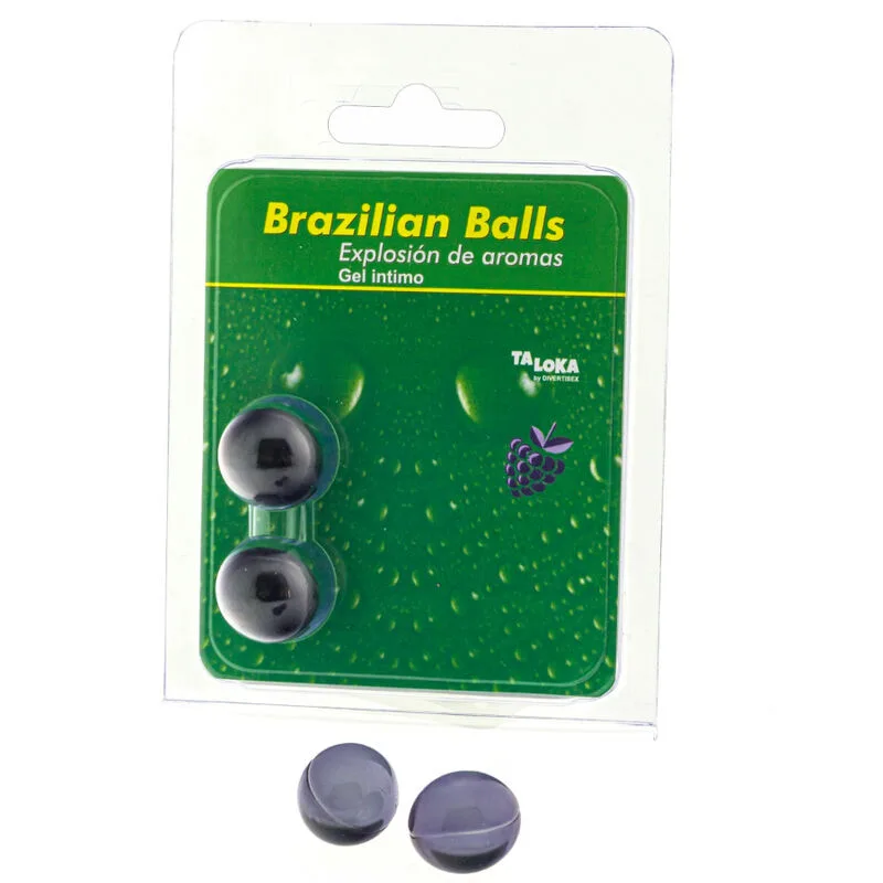 Gel Intime 2 Boules Brésiliennes Baies Taloka lubrifiant base eau