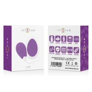 Œuf Vibrant Jan Intense - détail de la commande - Lilas