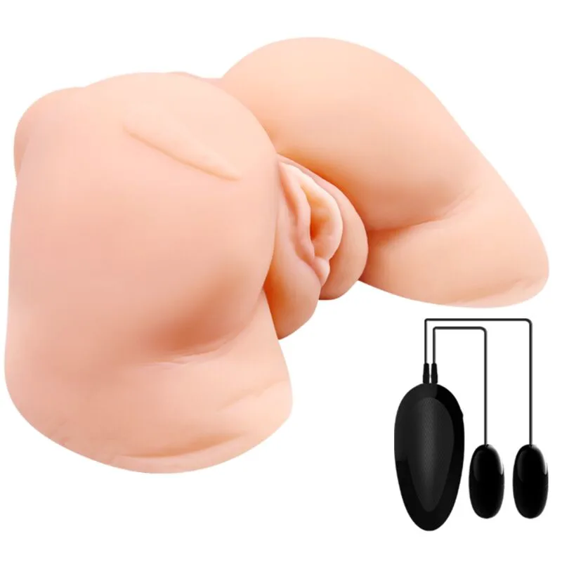 Vagin et Anus avec Maille Réaliste avec Vibration Crazy Bull sextoy homme