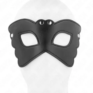 Masque en Cuirette Forme Papillon 20 X 9 CM Kink bâillon