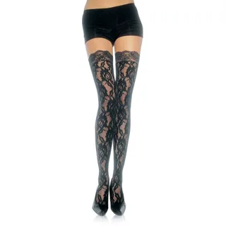 Bas en Dentelle Fleurie Leg Avenue