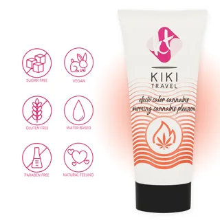 Cannabis Lubrifiant Effet Chaud 50 ml Kikí Travel — vue 4