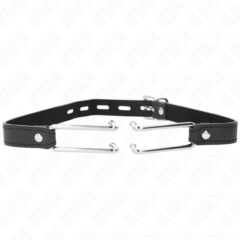 Bâton à Crochet en Métal 11,5 CM avec Sangle en Cuir Kink bâillon