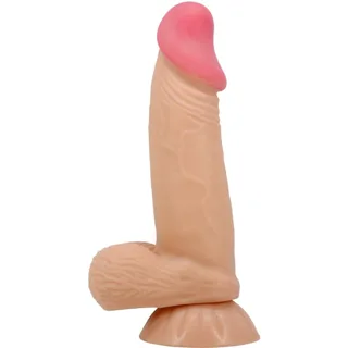Gode Réaliste Série Sliding Skin avec Ventouse Sliding Pretty Love