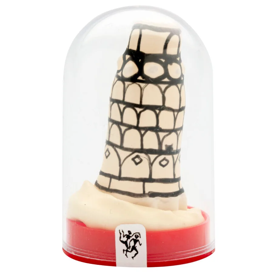 Préservatifs Fantaisie Peints à la Main Tour de Pise Condomerie