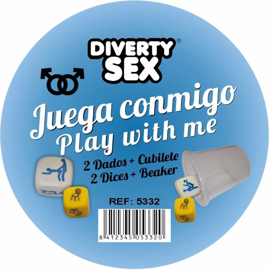 Jeu de dés Place + Positions pour Hommes avec Coupe Diablo Picante jeu coquin