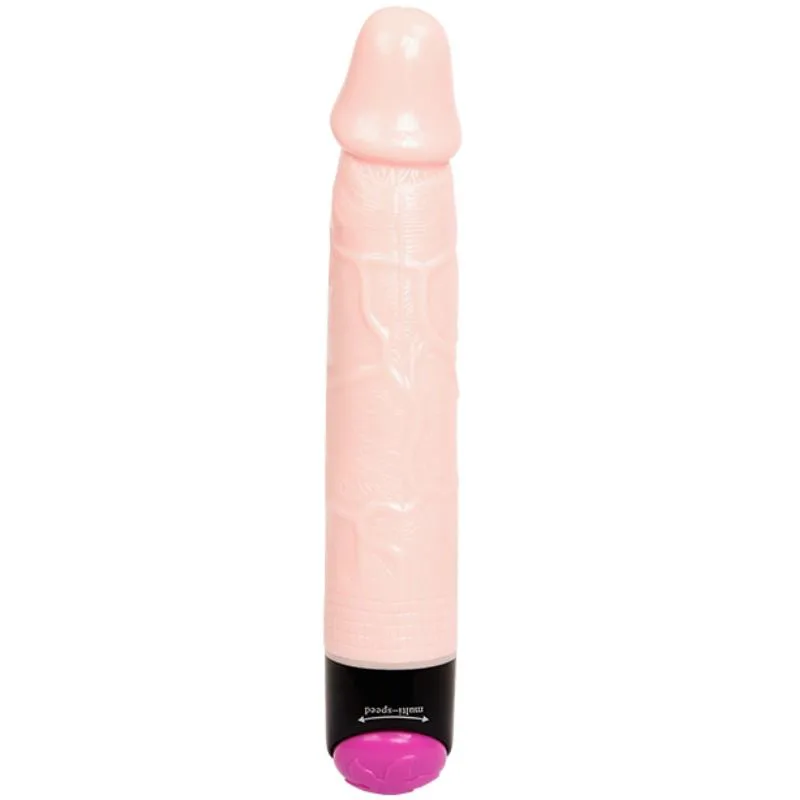 Vibromasseur Vibration et Rotation Sexuelles Colorées 24 cm Baile