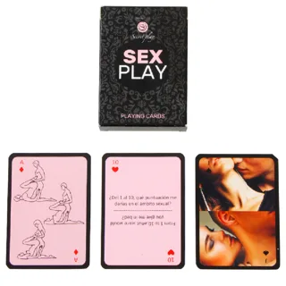Cartes à Jouer Sex Play (es/en) Secretplay jeu coquin
