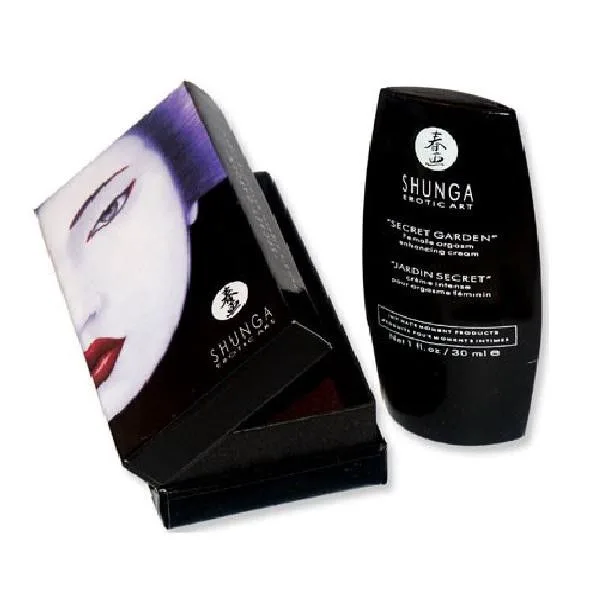 Aphrodisiaque Crème d''orgasme Féminin Intense Jardin Secret Shunga