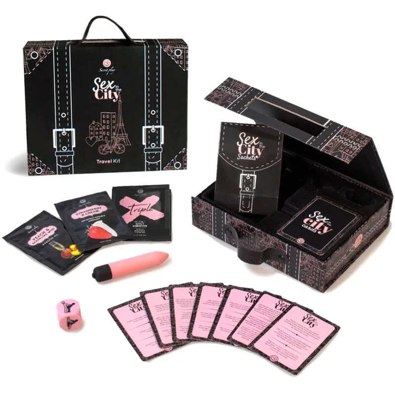 Kit de Voyage Sexe Dans la Ville (es/en/de/fr/nl/pt) Secretplay jeu coquin