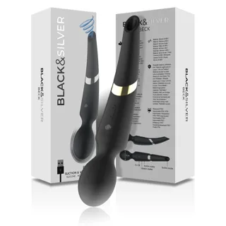 Vibromasseur Wand Beck 2 en 1 Black&Silver vue 6