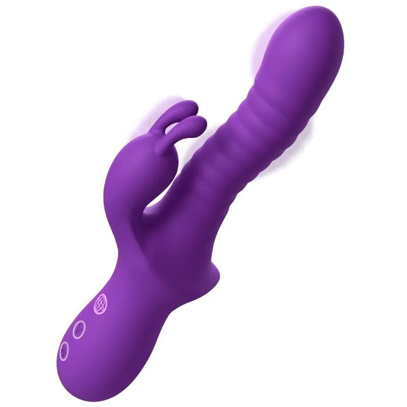 Vibromasseur Rechargeable Fantasy Wave Wavemotion Violet violet vibromasseur rabbit