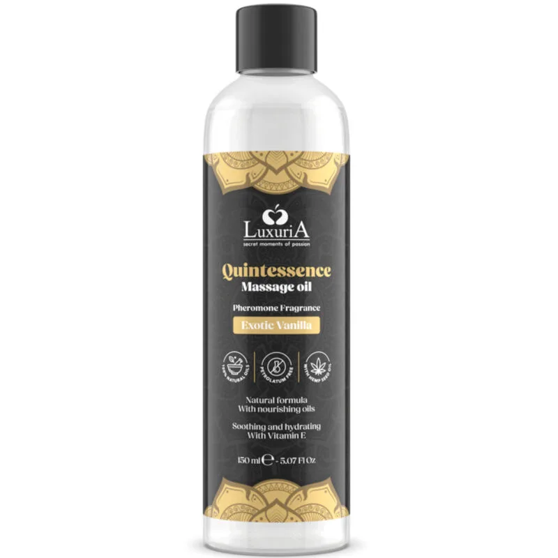 Aceite de Masajes Vainille Exotique 150 ML Intimateline Luxuria huile de massage