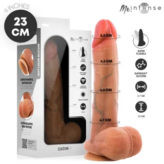 Gode Gary L Pénis en Silicone Ultra-réaliste avec Testicules Mr Intense