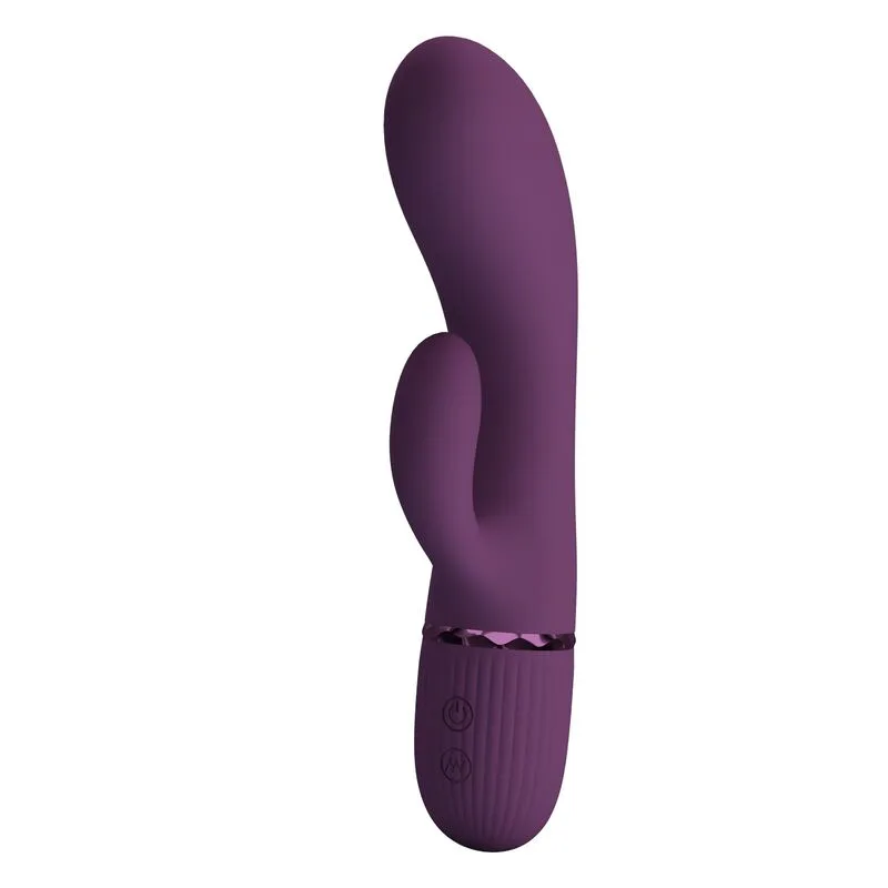 Margie Vibromasseur Lapin Rechargeable 10 Fonctions Violet