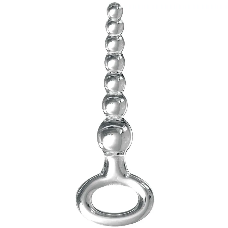 N. 67 Plug Anal en Verre Icicles