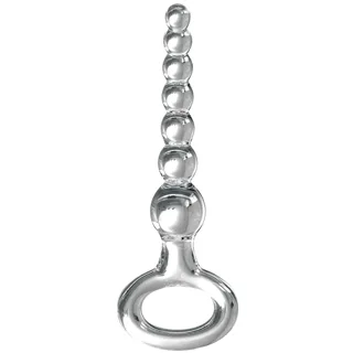 N. 67 Plug Anal en Verre Icicles