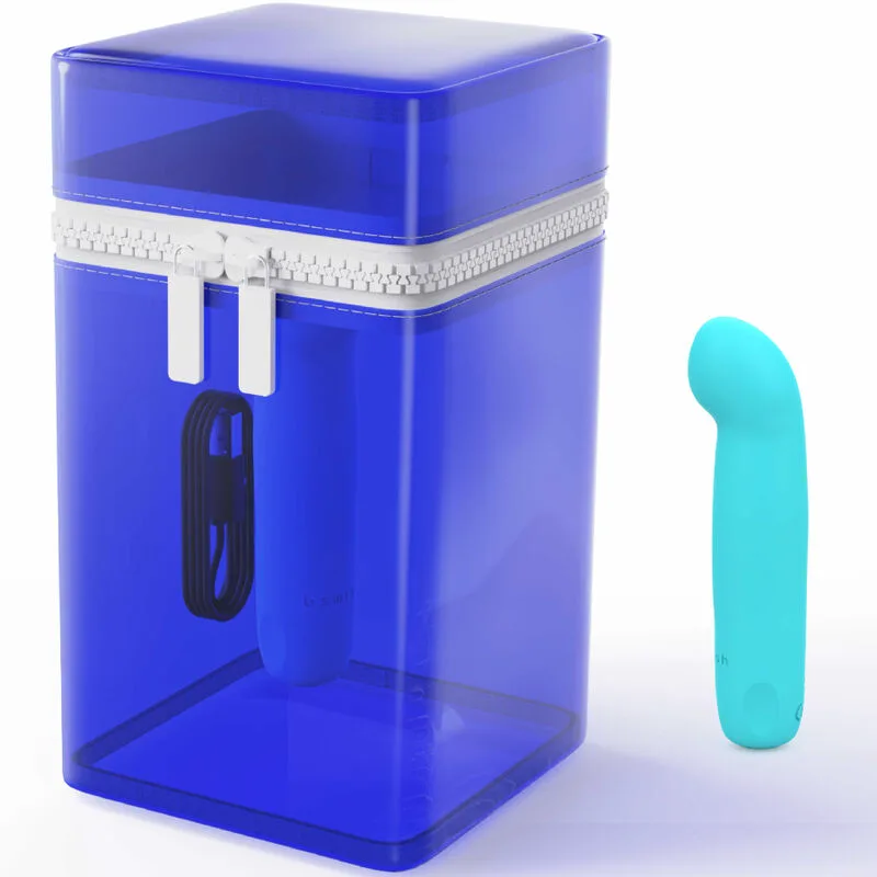 Vibromasseur Rechargeable en Silicone Bleu Bcute Curve B Swish