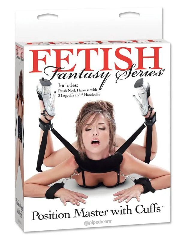Maître de Position avec Manchettes Fetish Fantasy menottes