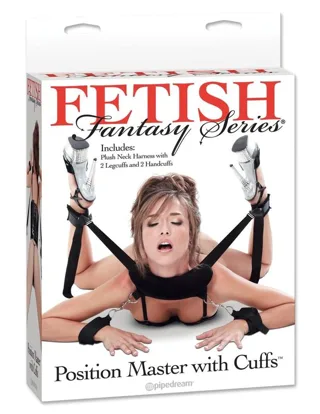 Maître de Position avec Manchettes Fetish Fantasy menottes
