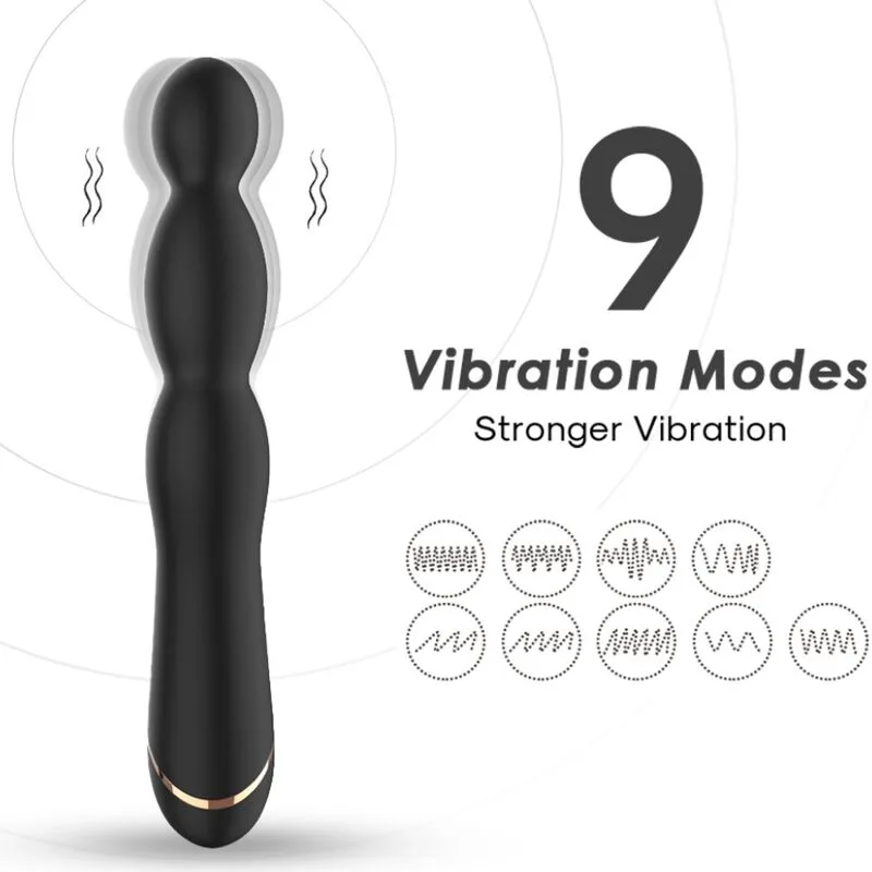 Vibromasseur Bambu Réglable Noir Armony