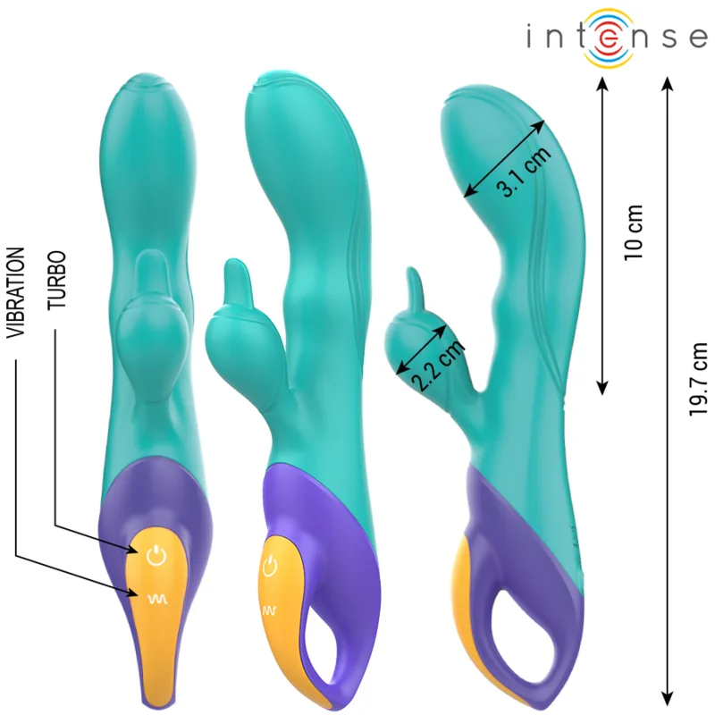 Fred Vibromasseur Rabbit Bleu Intense