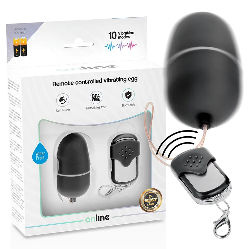 Oeuf Vibrant Télécommande M Noir Online
