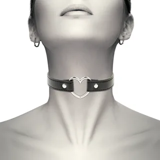 Collier BDSM en cuir