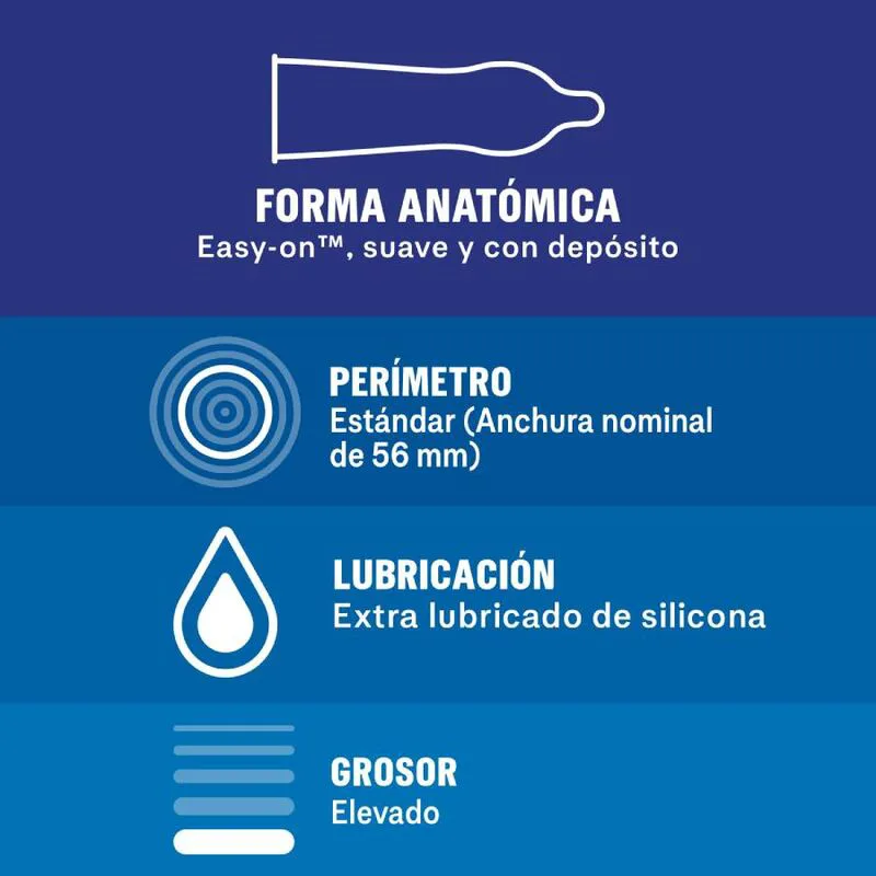 Préservatif Extra Séguro 12 Unités Durex