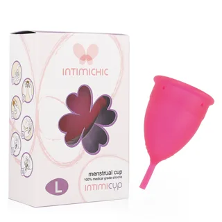 Coupe Menstruelle en Silicone Médicale - Taille L Intimichic bien etre