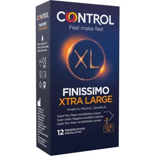 Préservatifs Finissimo XL 12 Unités Control
