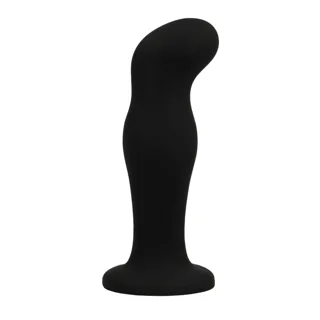 Sean Plug Anal Premium Silicone Noir Black&Silver