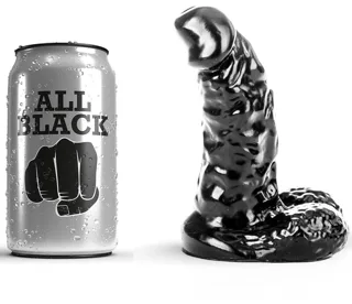 Gode 13 CM All Black gode réaliste