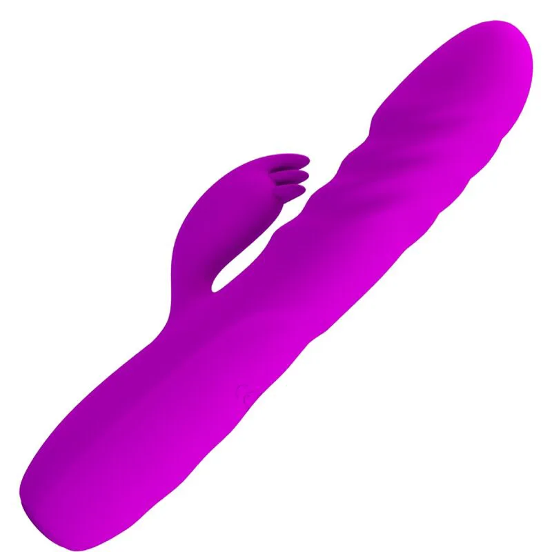 Vibromasseur Lapin Rechargeable Melanie Violet Pretty Love
