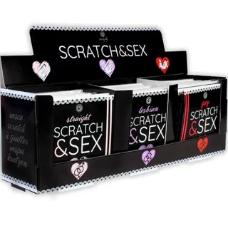 Affichage + Postures Scratch & Sex (es/en/fr/pt/de) Secretplay jeu coquin