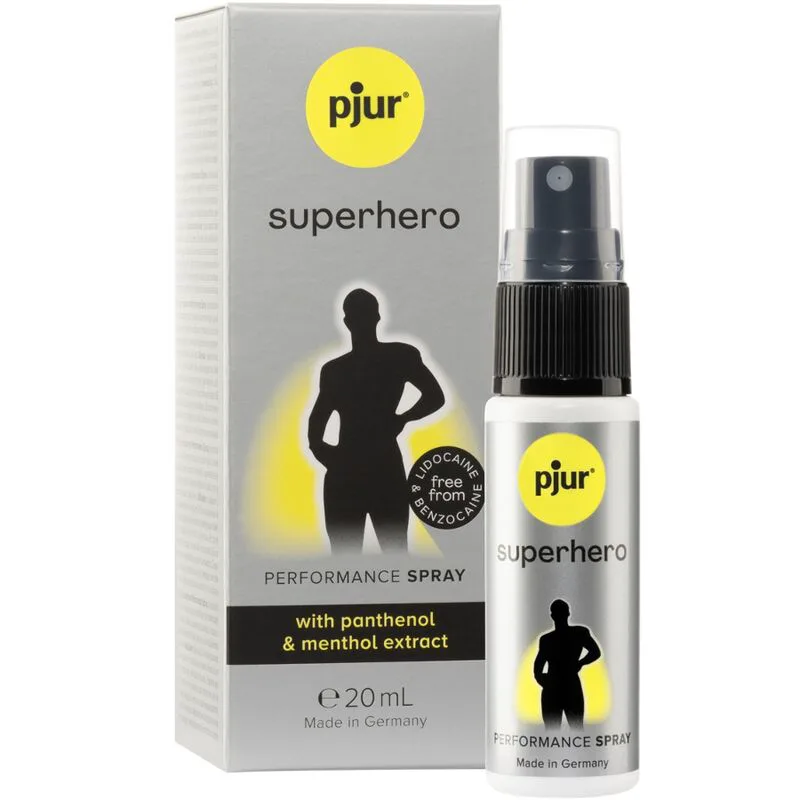 Aphrodisiaque Superhéros Performance Spray Retardant 20 ml Pjur