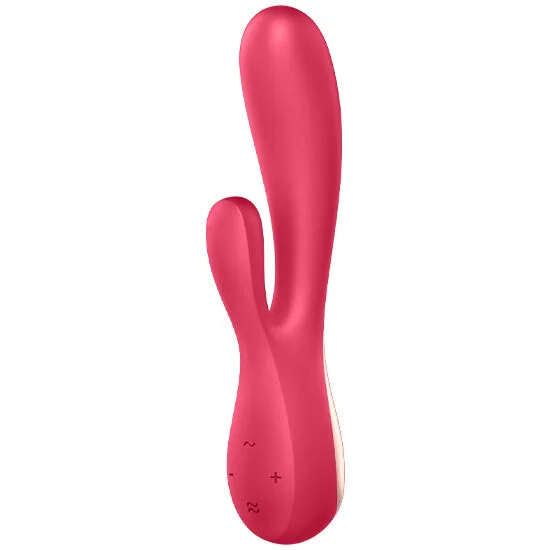 Vibromasseur Mono Flex Rouge avec Application Satisfyer