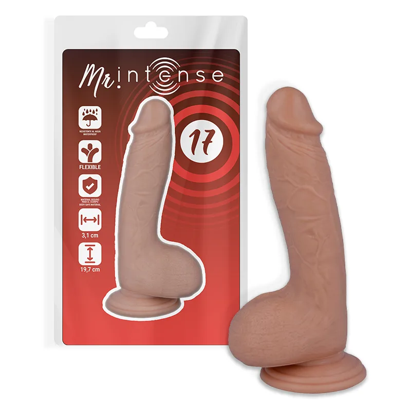 Gode Réaliste 19,7 x 4,1 cm Mr Intense