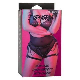 Gode Euphoria Harnais de Cuisse Multichaînes Premium Grande Calexotics