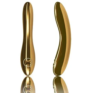 Stimulateur clitoridien Vibromasseur Inez Or 24 K Or Lelo