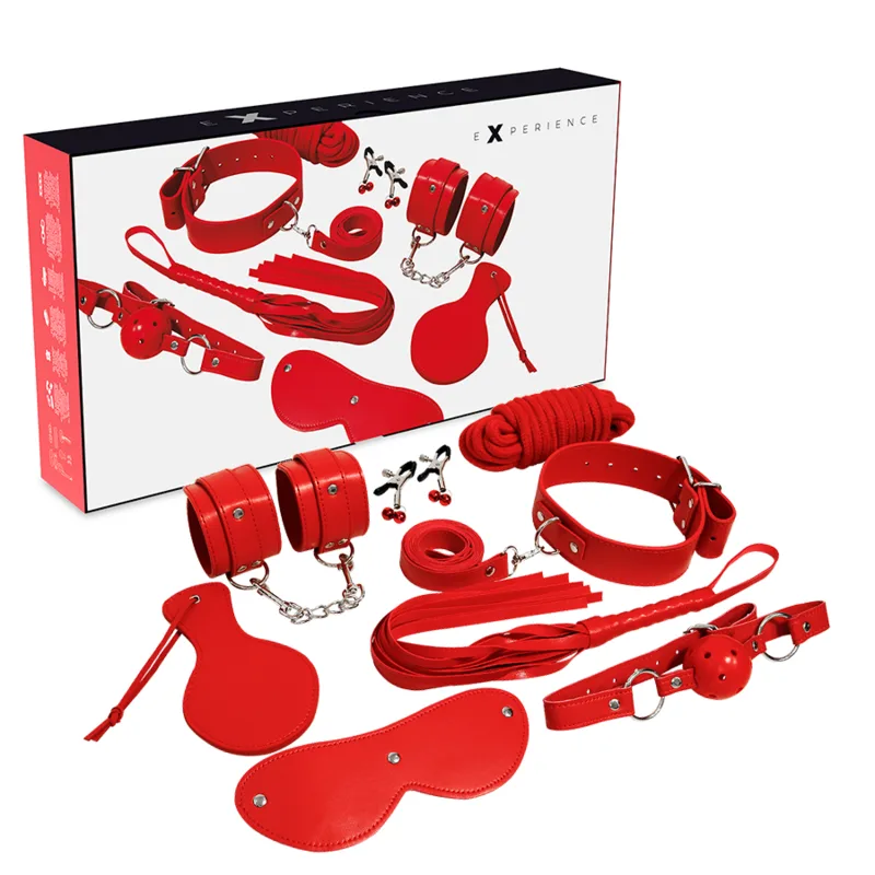 Coffret Fétiche BDSM Série Rouge Experience