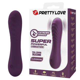 Vibromasseur Rechargeable Alexisrose 10 Fonctions Violet