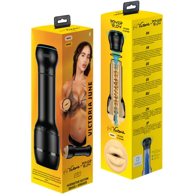 Masturbateur bouche FeelVictoria & PowerBlow - Kiiroo